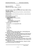 Giáo án Dạy học sinh giỏi Toán Lớp 4 - Tuần 32 - Ôn tập về chu vi, diện tích hình chữ nhật, hình vuông - Hoàng Thị Quỳ