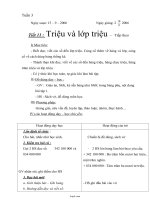 Giáo án Toán Lớp 4 - Tuần 3 - Năm học 2006-2007