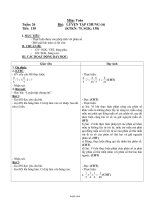 Giáo án Môn: Toán 4 - Tuần: 26 - Bài: Luyện tập chung (tiếp)