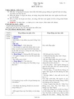 Giáo án Tập đọc Lớp 4 - Học kỳ 2