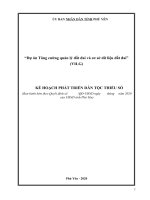 “Dự án Tăng cường quản lý đất đai và cơ sở dữ liệu đất đai”(VILG)