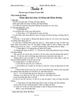 Giao án buổi 2 lớp 4 - Tuần 8 - Trường Tiểu học Thi Sơn