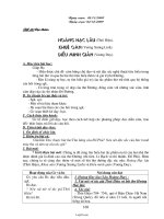 Giáo án Ngữ văn lớp 10 tiết 48 Đọc thêm: Hoàng Hạc lâu (Thôi Hiệu). Khuê oán (Vương Xương Linh). Điểu Minh Giản (Vương Duy)