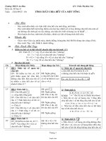 Giáo án Số học 6 - Tuần 7 - Tiết 19: Tính chất chia hết của một tổng - Trần Thị Kim Vui