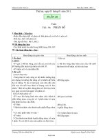 Giáo án Toán Lớp 4 - Tuần 20 - Năm học 2010-2011 - Nguyễn Văn Tuấn