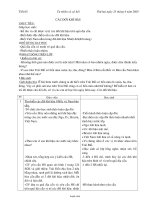 Giáo án Tự nhiên và xã hội Lớp 3 - Tiết 65: Các đới khí hậu - Năm học 2004-2005