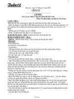 Giáo án các môn học lớp 4 - Trường Tiểu học Sơn Hà - Tuần 12