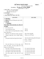 Giáo án Toán Lớp 4 - Học kỳ I - Năm học 2010-2011