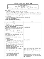 Giáo án Tập làm văn 4 tiết 21: Luyện tập trao đổi ý kiến với người thân