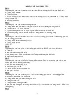 bài tập về tam giác cân