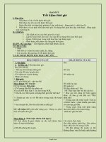 Giáo án các môn lớp 4 - Tuần lễ 9