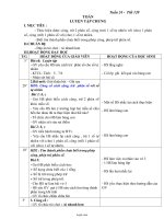 Giáo án Toán Lớp 4 - Tuần 24 - Tiết 120: Luyện tập chung