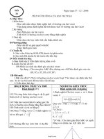 Giáo án dạy Hình học 10 tiết 16: Tích vô hướng của hai vectơ (1)