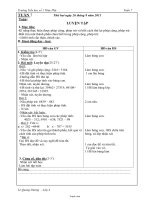 Giáo án các môn lớp 4 - Tuần 7 - Trường Tiểu học số 1 Thủy Phù