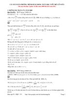 Cac De PTH cua 2009-2010