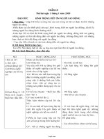 Thiết kế bài dạy các môn lớp 4 - Năm 2008 - 2009 - Tuần 19