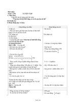 Giáo án bổ sung lớp 4 - Toán - Tiết 139: Luyện tập