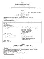 Giáo án Lớp 4 - Tuần 2 - Năm học 2011-2012 (2 cột)