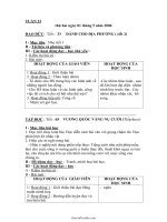 Giáo án các môn khối 4 - Tuần 33