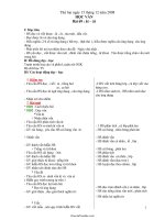 Thiết kế bài giảng lớp 1 - Tuần 17 năm học 2008