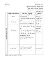 giáo án tuần 35 Bác Hồ kính yêu