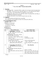 Thiết kế bài dạy các môn lớp 4 - Trường Tiểu học Ngô Quyền - Tuần 12