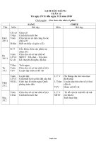 Giáo án Lớp 4 - Tuần 15 - Năm học 2010-2011 (Chuẩn kiến thức cơ bản)