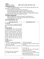 Giáo án Tập làm văn Lớp 4 - Tuần 1