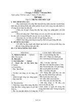 Giáo án môn Tiếng Việt 4 - Tuần số 7