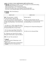 Giáo án An toàn giao thông lớp 1 - An toàn và nguy hiểm khi đi trên đường (tiết 2)