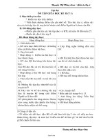 Thiết kế bài dạy các môn lớp 4 - Tuần 28 - Trường tiểu học Ngọc Vân