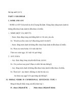 Tiếng Anh 9 - Ôn tập trong thời gian nghỉ