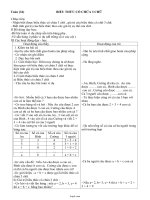 Giáo án Toán tự chọn - Tuần 7