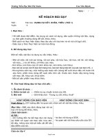 Giáo án Kĩ thuật 4 - Trường Tiểu Học Bùi Thị Xuân