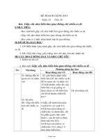 Giáo án lớp 2 môn Thủ công - Tiết 16: Gấp, cắt, dán biển báo giao thông chỉ chiều xe đi