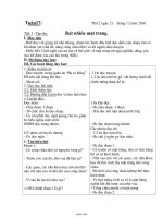 Giáo án tổng hợp lớp 4 - Tuần 17 năm 2010