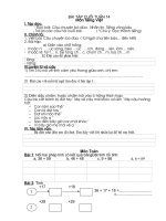 BÀI TẬP CUỐI TUẦN LỚP 1-TUẦN 14