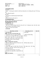 Giáo án Môn: Chính tả (nghe – viết) - Bài: Kéo co