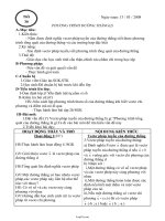 Giáo án dạy Hình học 10 tiết 30: Phương trình đường thẳng (2)