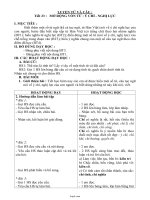 Giáo án Luyện từ và câu 4 tuần 12 tiết 23: Mở rộng vốn từ: ý chí - nghị lực