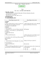 Giáo án Toán Lớp 4 - Tuần 22 - Năm học 2010-2011 - Nguyễn Văn Tuấn