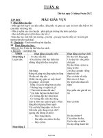 Giáo án các môn học lớp 2 - Tuần 6 năm 2012