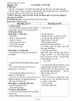 Giáo án Tập đọc - Tiết 29: Cánh diều tuổi thơ