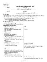 Giáo án Lớp 4 - Tuần 29 - Năm học 2011-2012 (Chuẩn kiến thức 2 cột)