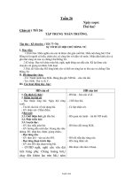 Giáo án các môn lớp 4 - Tuần dạy 26 năm 2011