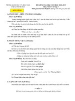 ĐỀ KIỂM TRA HỌC KÌ 1 NĂM HỌC 2018-2019