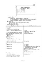 Giáo án môn Toán khối 4 - Tiết 13: Luyện tập