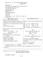 Giáo án các môn lớp 4 (buổi chiều) - Tuần 17