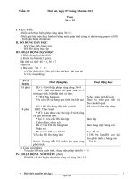 Giáo án các môn lớp 2 - Tuần học 8