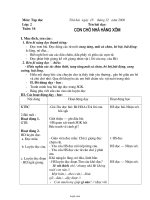 Giáo án Tập đọc lớp 2 - Tuần 16